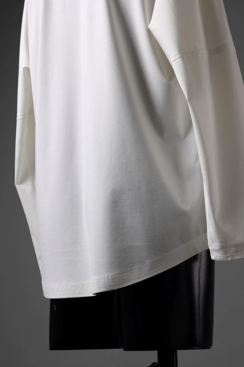 TARO HORIUCHI / th products Dolman L/S Tee / high gauge bare smooth (white) - Image 13