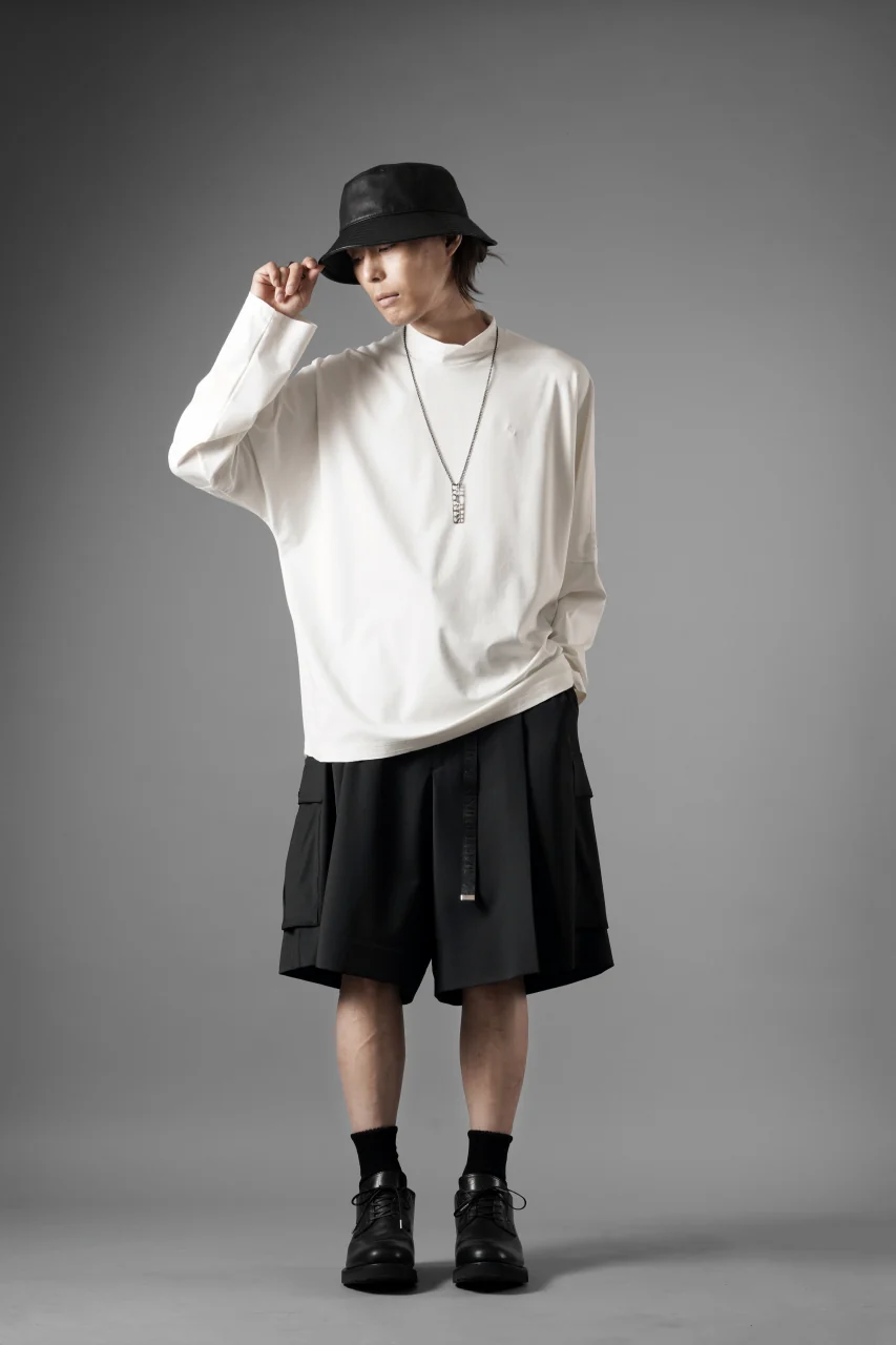TARO HORIUCHI / th products Dolman L/S Tee / high gauge bare smooth (white) - Image 16