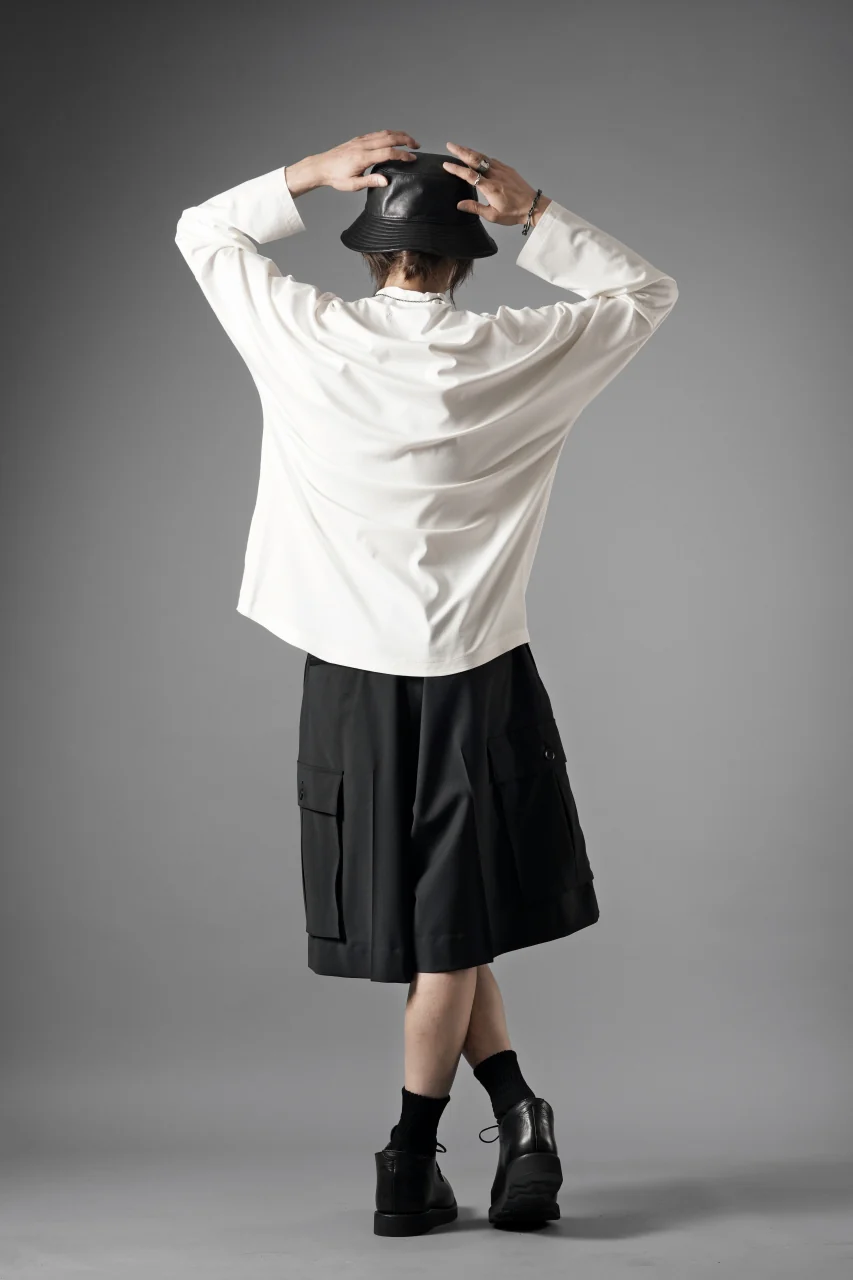 TARO HORIUCHI / th products Dolman L/S Tee / high gauge bare smooth (white) - Image 17