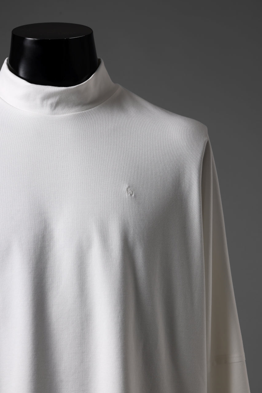 TARO HORIUCHI / th products Dolman L/S Tee / high gauge bare smooth (white) - Image 6
