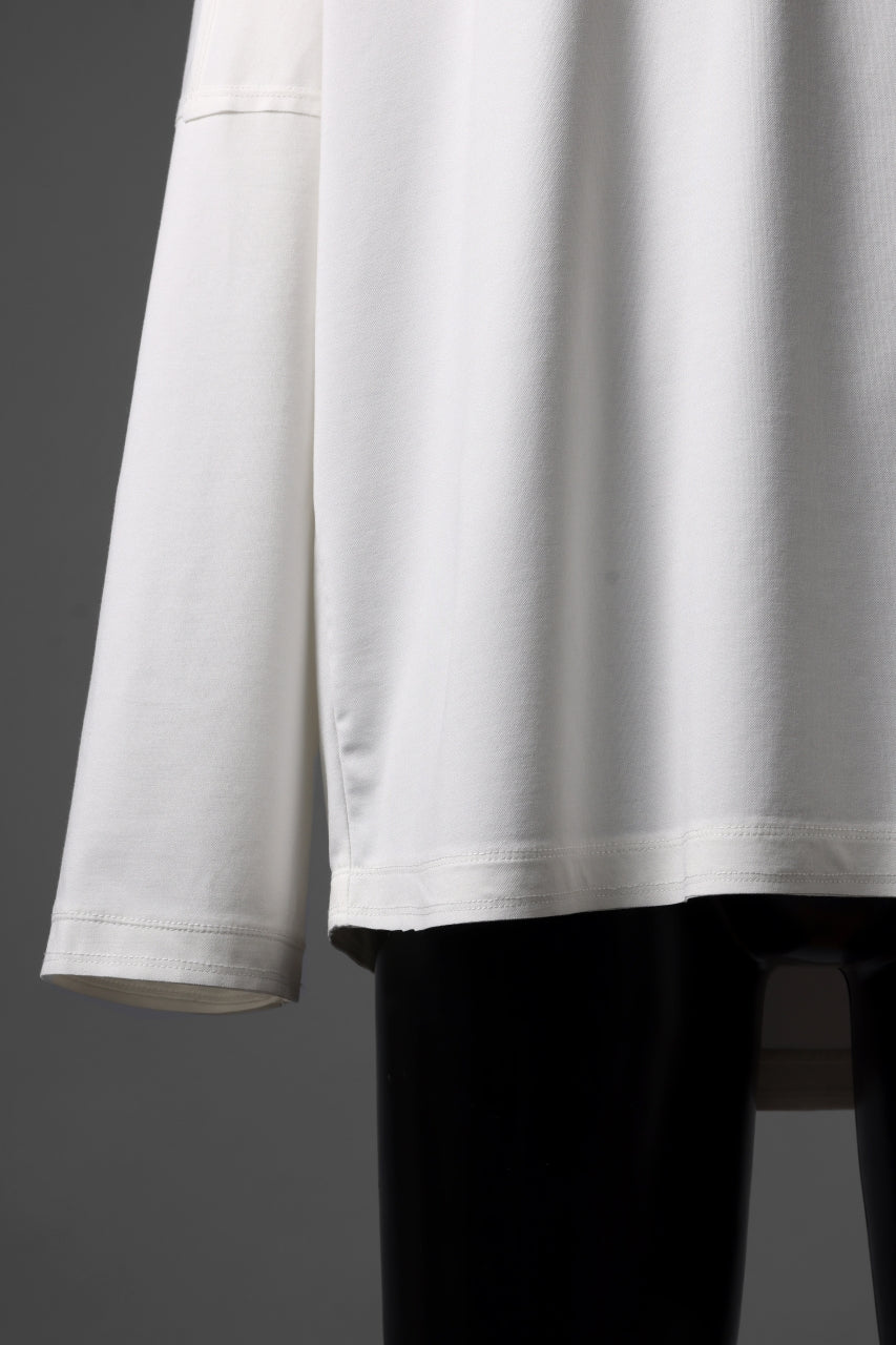 TARO HORIUCHI / th products Dolman L/S Tee / high gauge bare smooth (white) - Image 7