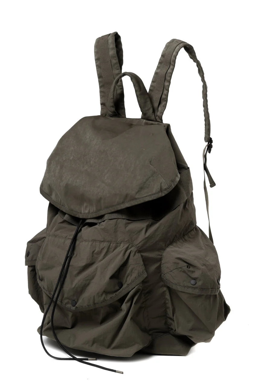 Ten c BACK PACK / OBJECT DYED (DARK OLIVE) - Image 3