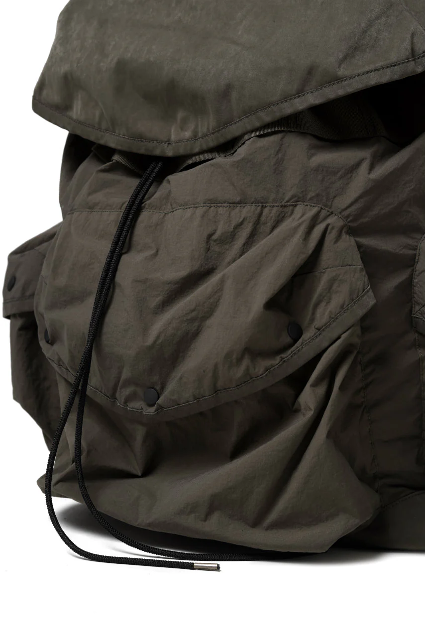 Ten c BACK PACK / OBJECT DYED (DARK OLIVE) - Image 7