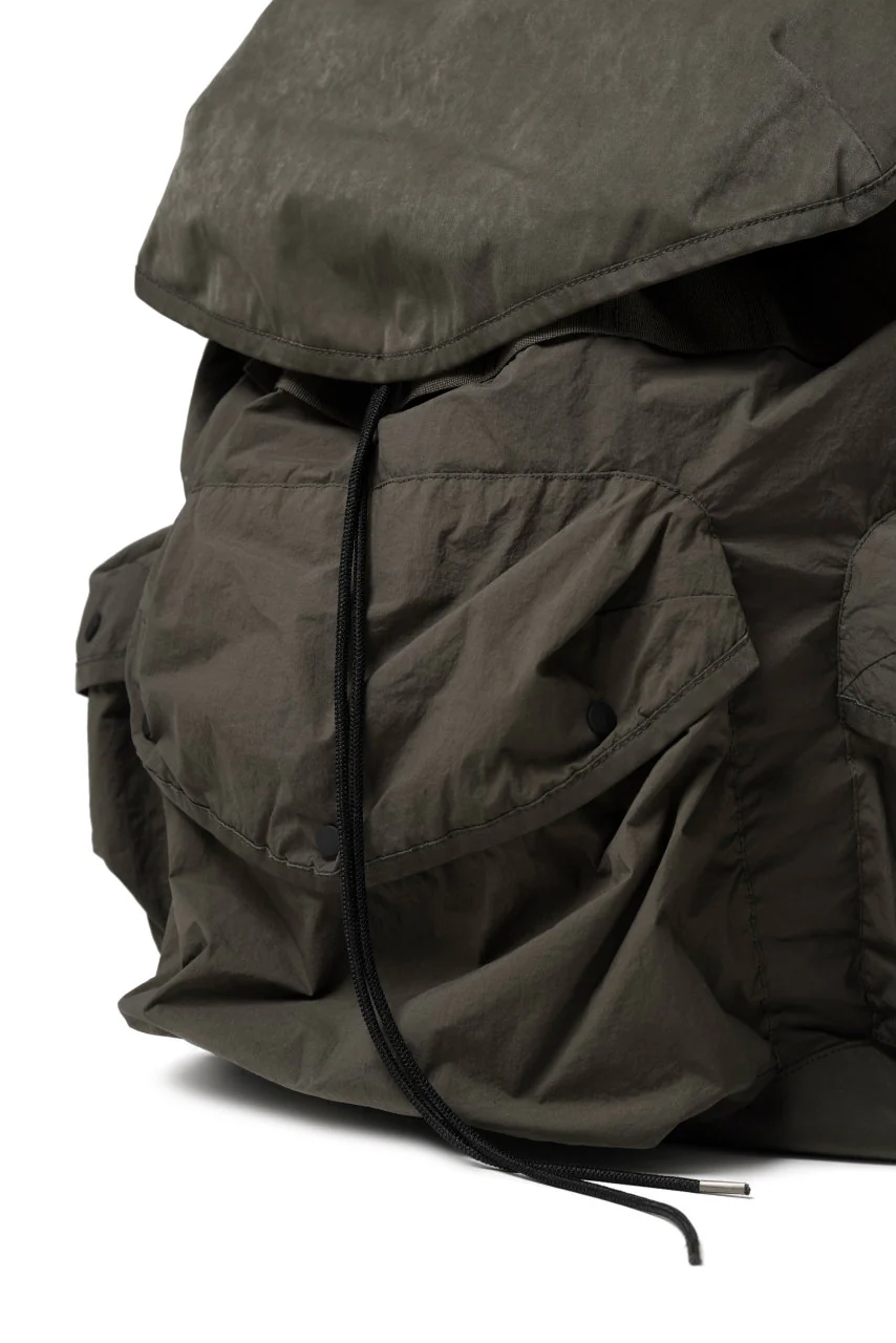 Ten c BACK PACK / OBJECT DYED (DARK OLIVE) - Image 8