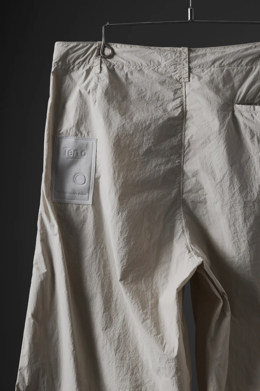 Ten c CARGO TROUSERS / GARMENT DYED LIGHT NYLON TACTEL MID LAYER (BEIGE) - Image 13