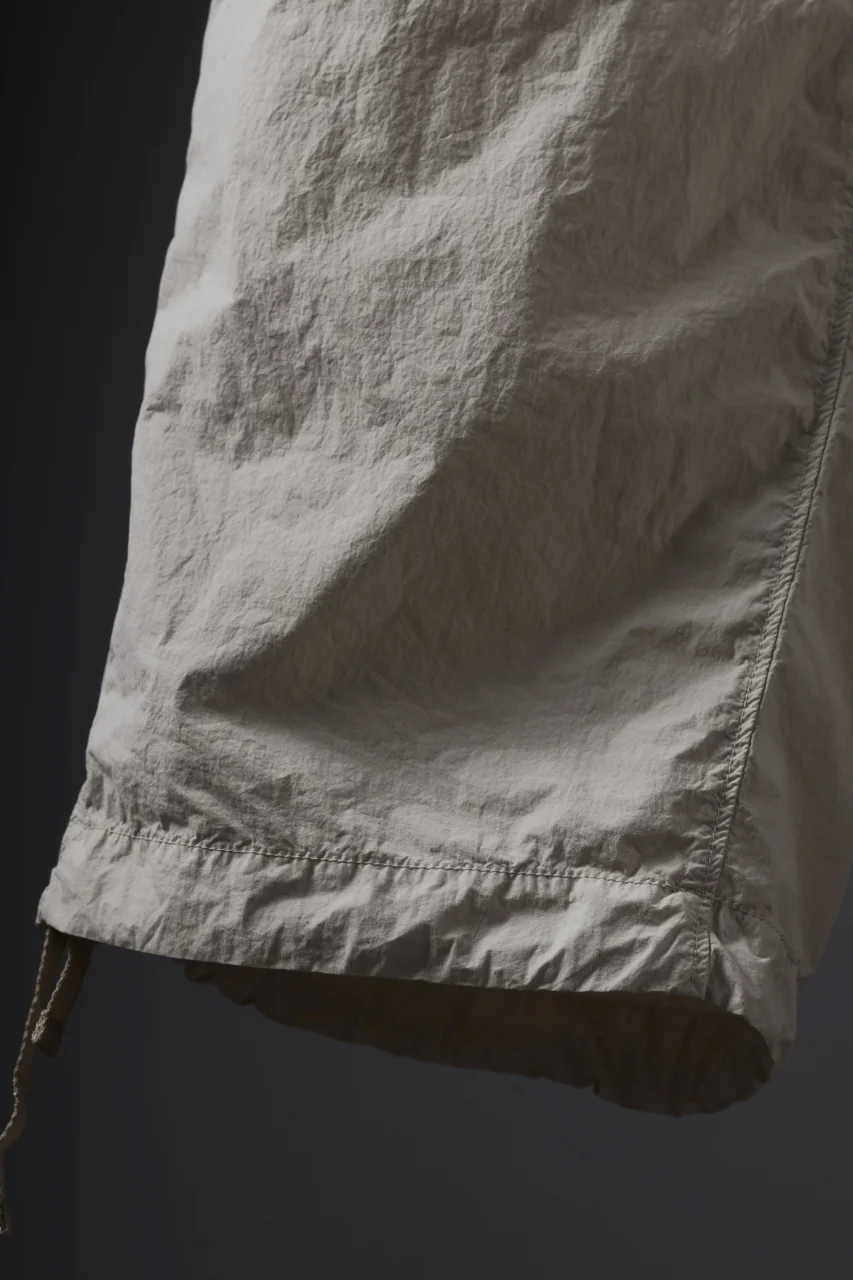 Ten c CARGO TROUSERS / GARMENT DYED LIGHT NYLON TACTEL MID LAYER (BEIGE) - Image 14