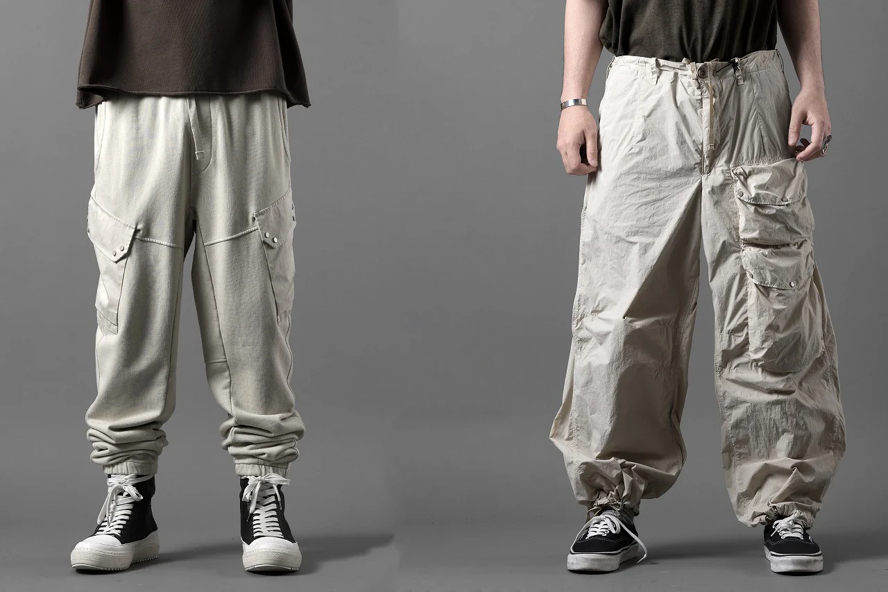Ten c CARGO TROUSERS / GARMENT DYED LIGHT NYLON TACTEL MID LAYER (BEIGE) - Image 41