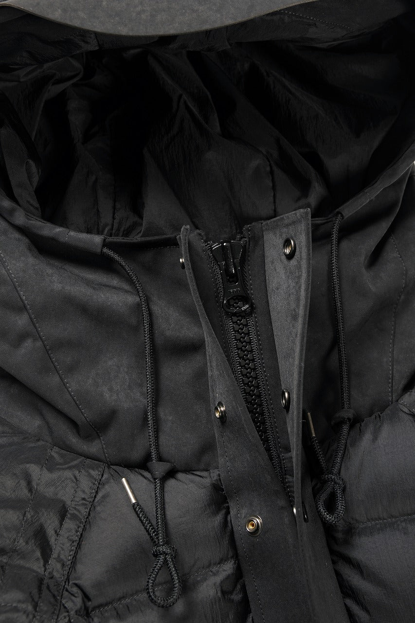 Ten c CHINOOK COMBO DOWN JACKET (NERO) - Image 11