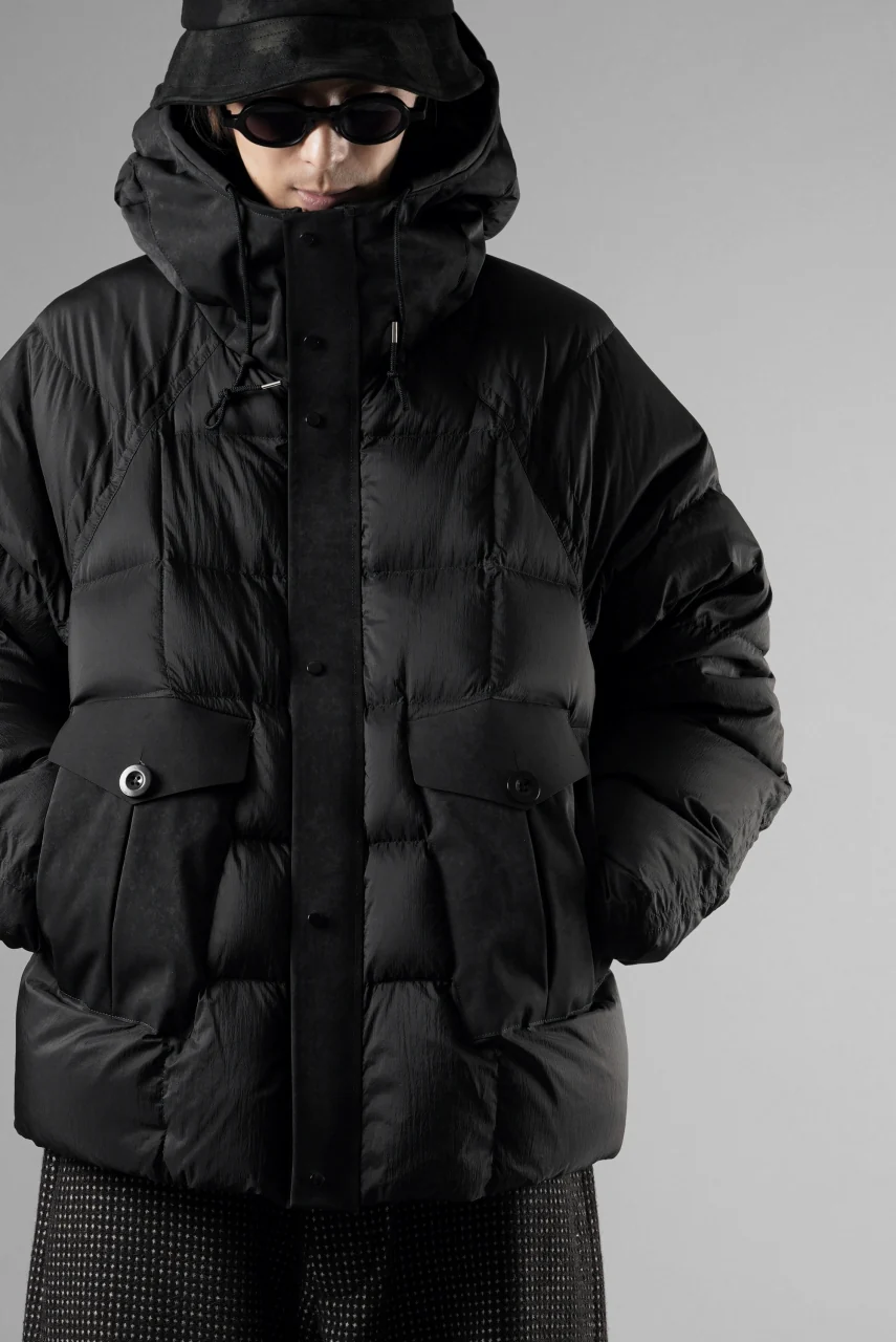 Ten c CHINOOK COMBO DOWN JACKET (NERO) - Image 16