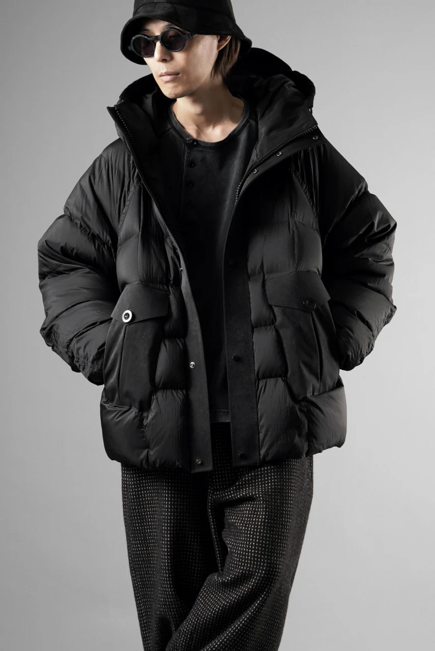 Ten c CHINOOK COMBO DOWN JACKET (NERO) - Image 18