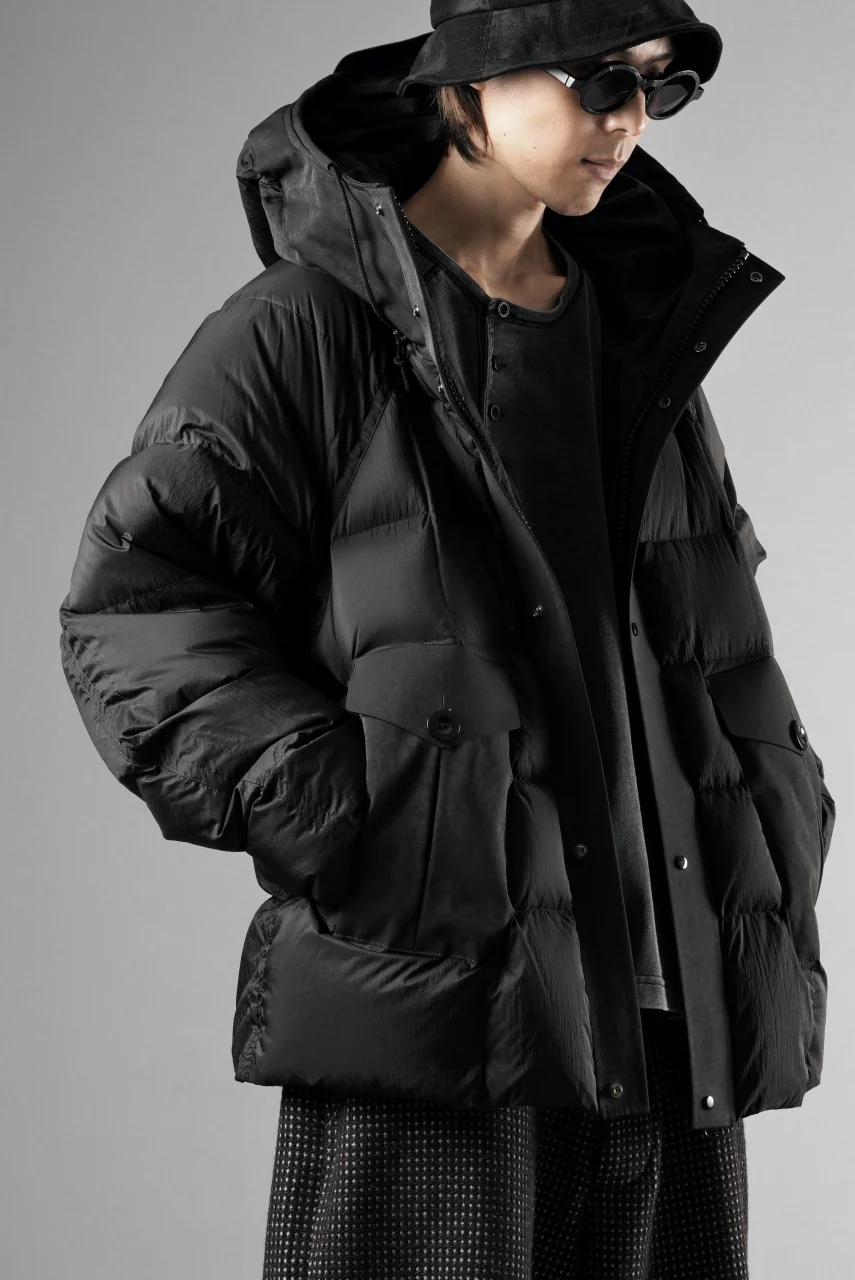 Ten c CHINOOK COMBO DOWN JACKET (NERO) - Image 19