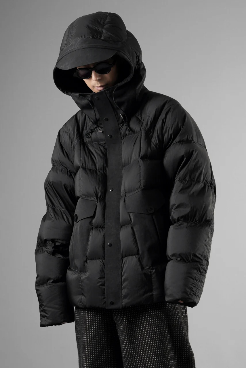 Ten c CHINOOK COMBO DOWN JACKET (NERO) - Image 20