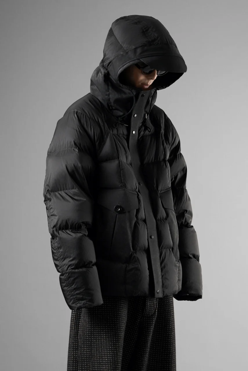 Ten c CHINOOK COMBO DOWN JACKET (NERO) - Image 21