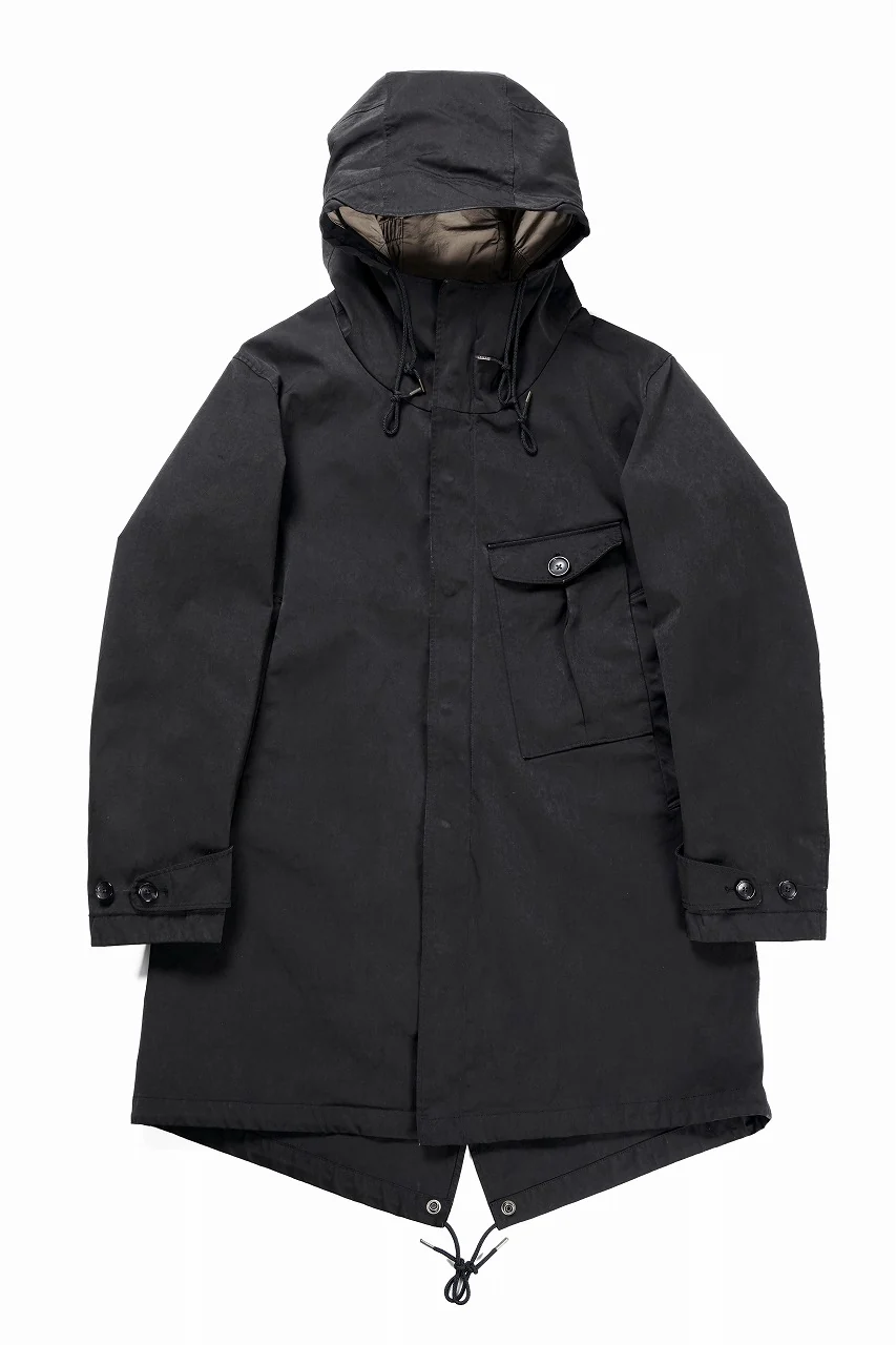 Ten c CYCLONE PARKA / GARMENT DYED OJJ (NERO) - Image 13