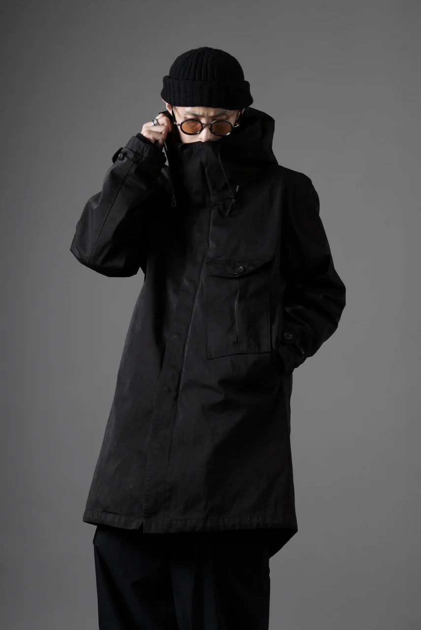 Ten c CYCLONE PARKA / GARMENT DYED OJJ (BLACK) - Image 31