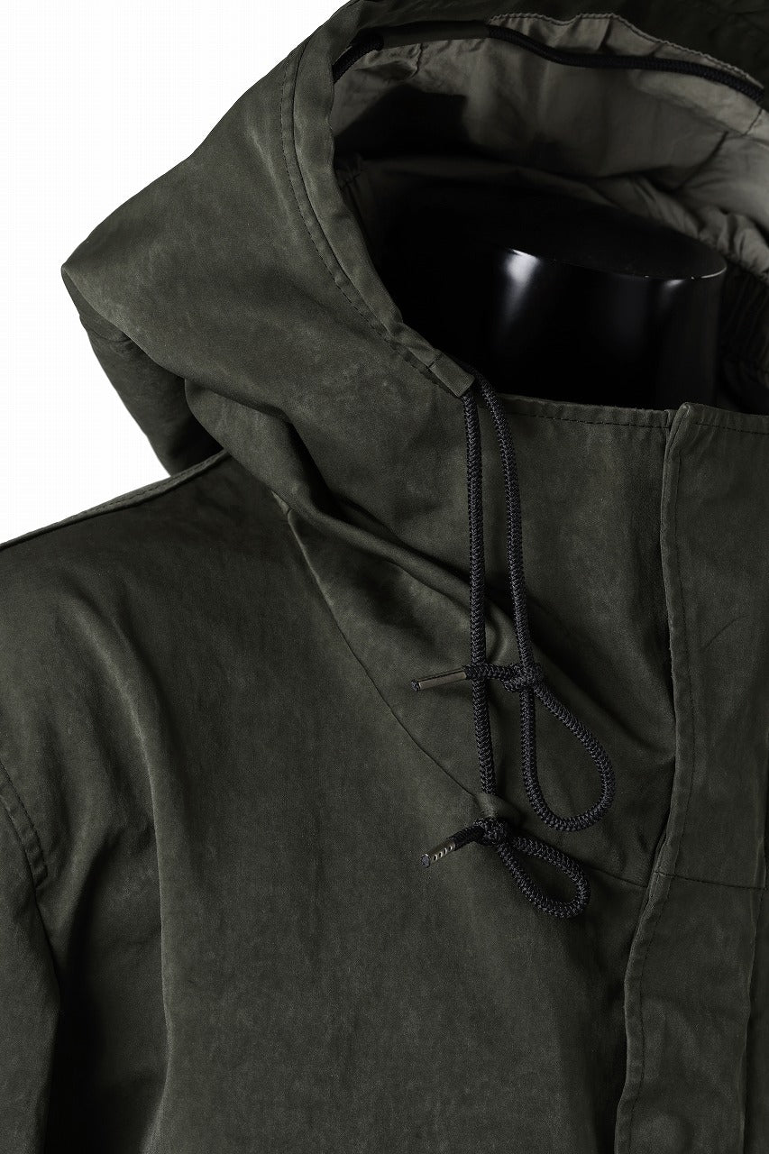 Ten c CYCLONE PARKA / GARMENT DYED OJJ (DARK GREEN) - Image 18