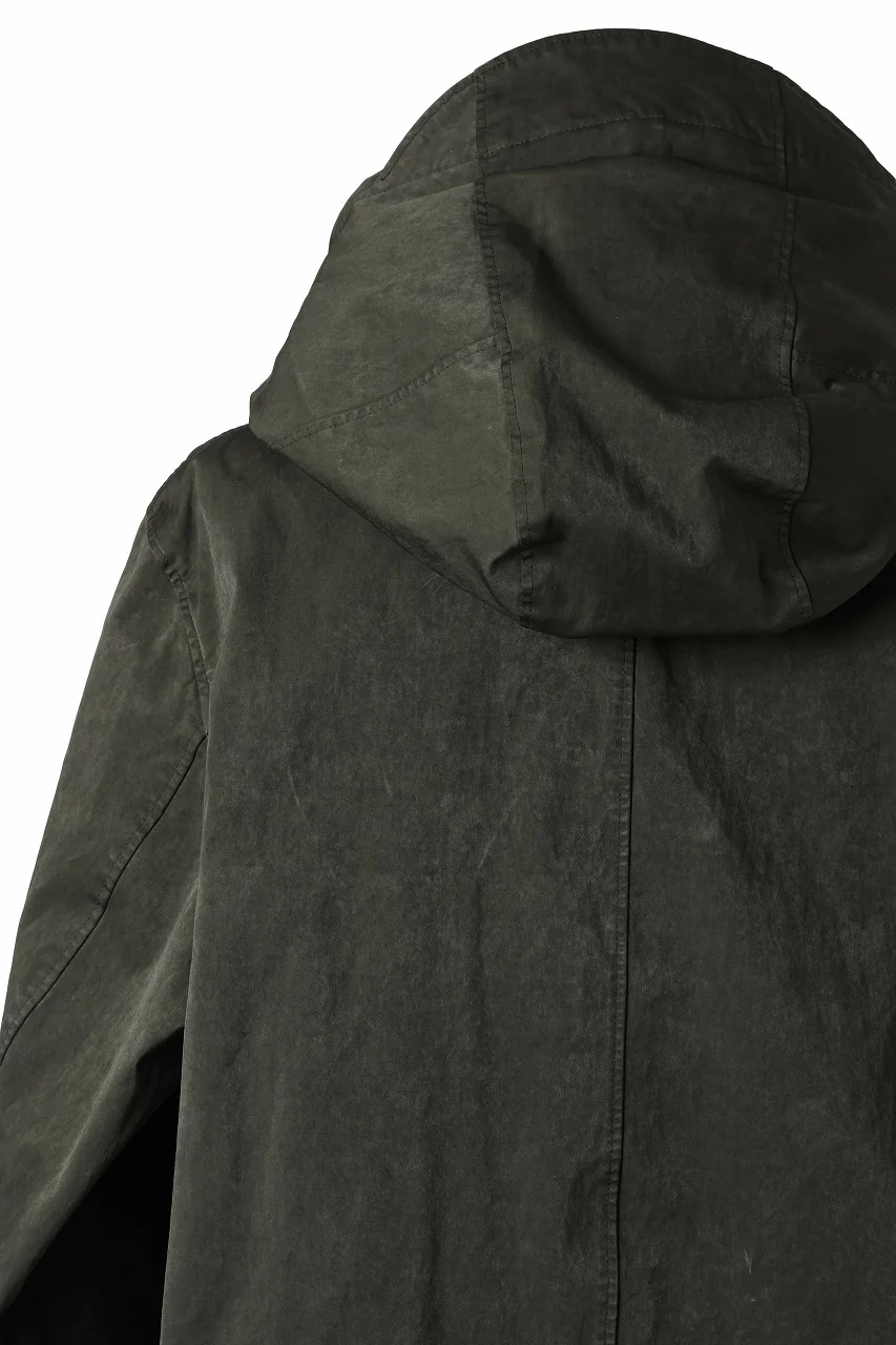 Ten c CYCLONE PARKA / GARMENT DYED OJJ (DARK GREEN) - Image 22