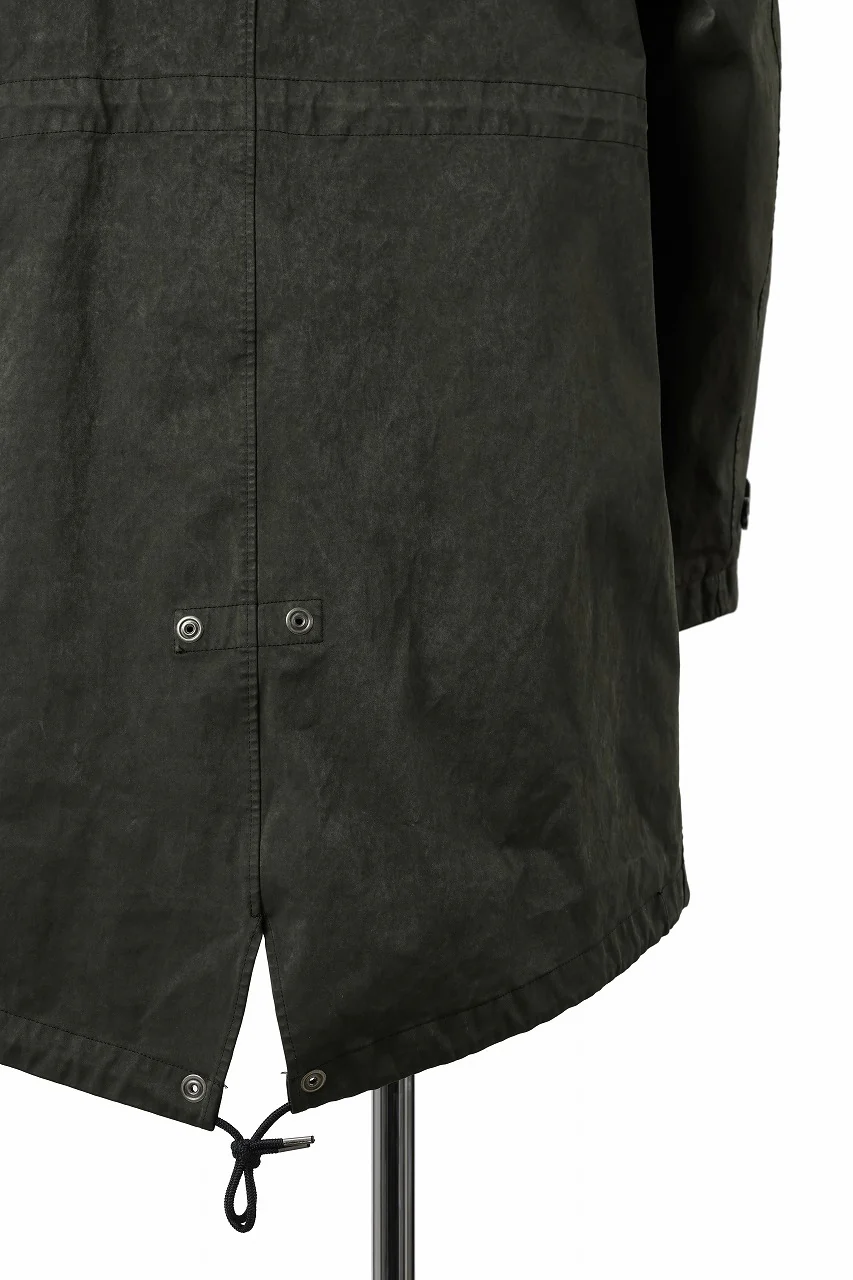 Ten c CYCLONE PARKA / GARMENT DYED OJJ (DARK GREEN) - Image 23
