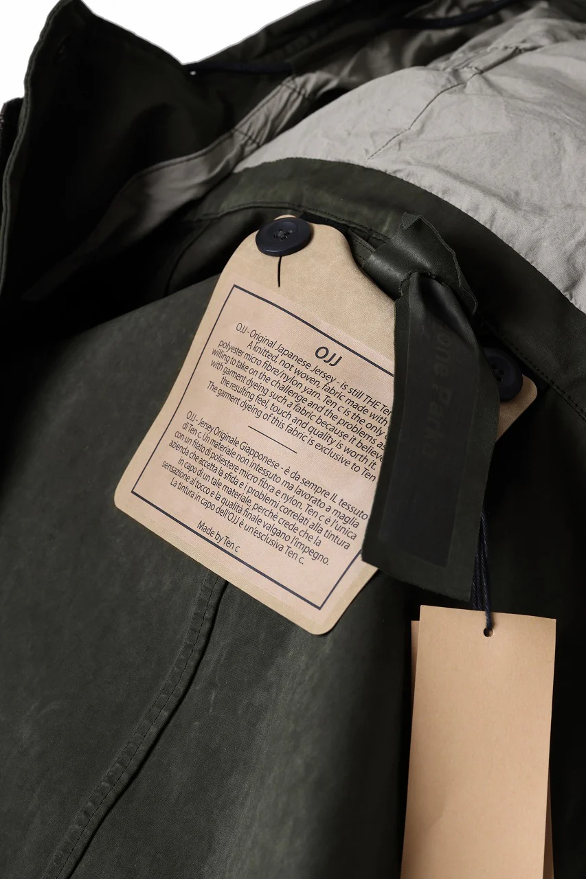 Ten c CYCLONE PARKA / GARMENT DYED OJJ (DARK GREEN) - Image 26