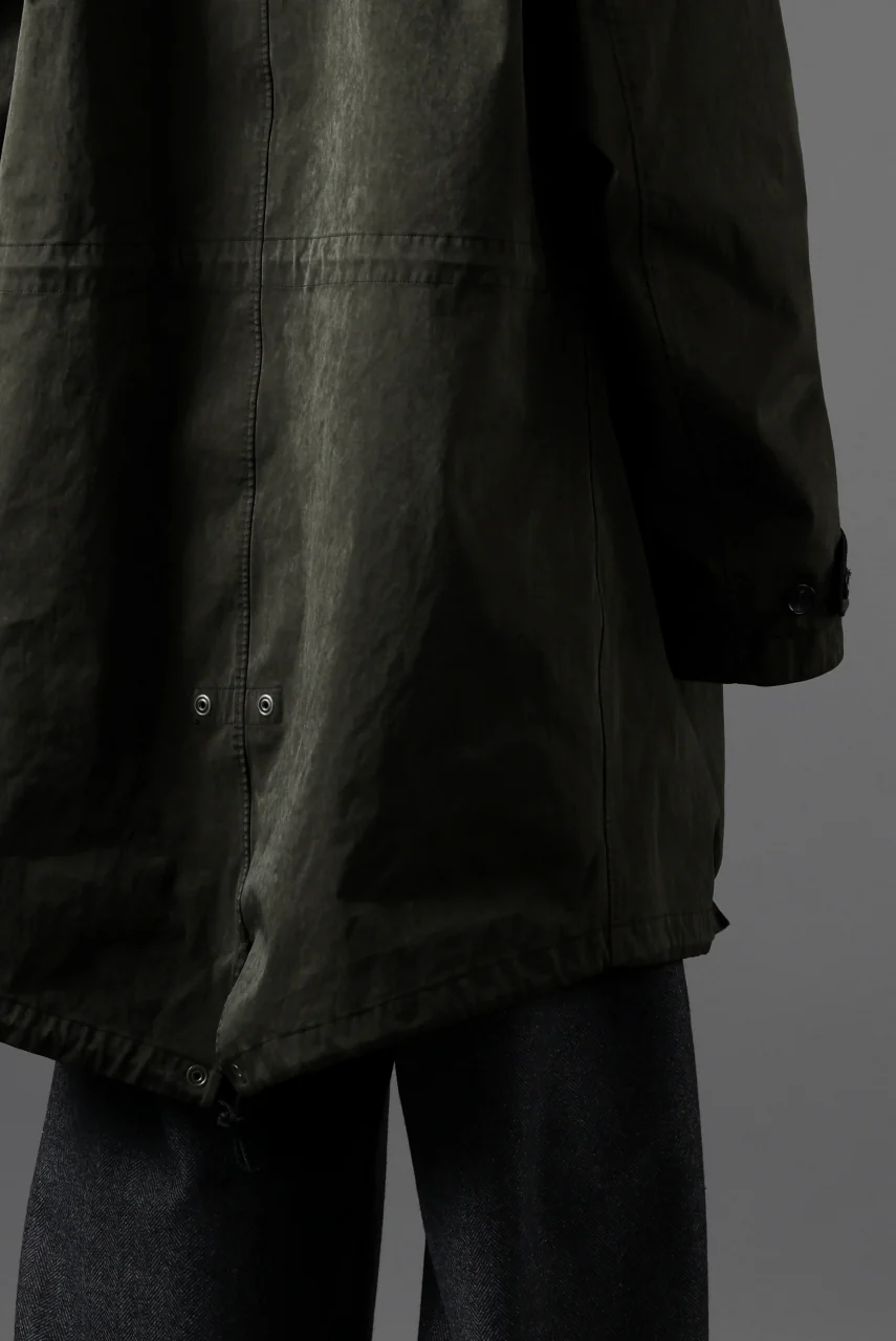 Ten c CYCLONE PARKA / GARMENT DYED OJJ (DARK GREEN) - Image 29