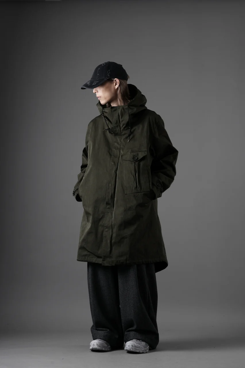 Ten c CYCLONE PARKA / GARMENT DYED OJJ (DARK GREEN) - Image 41
