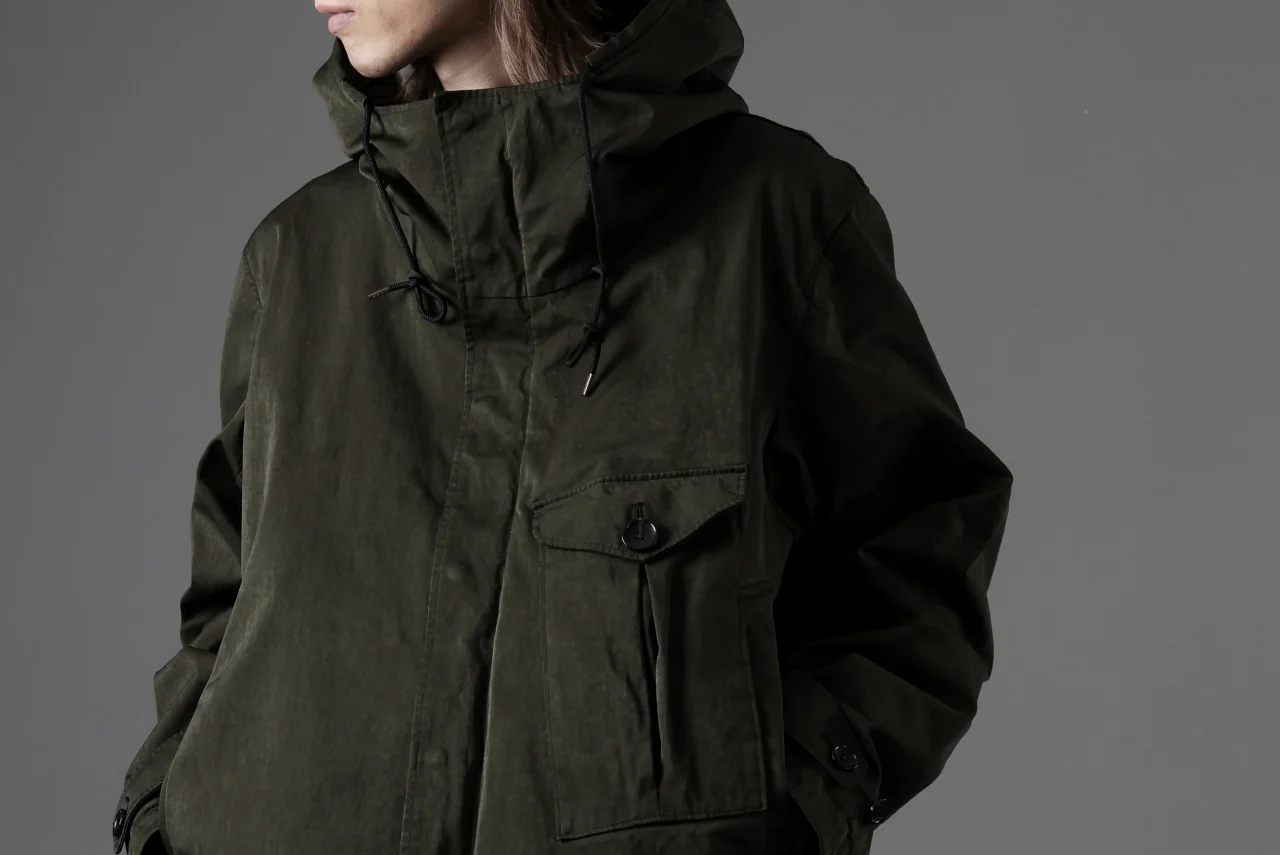 Ten c CYCLONE PARKA / GARMENT DYED OJJ (DARK GREEN) - Image 42