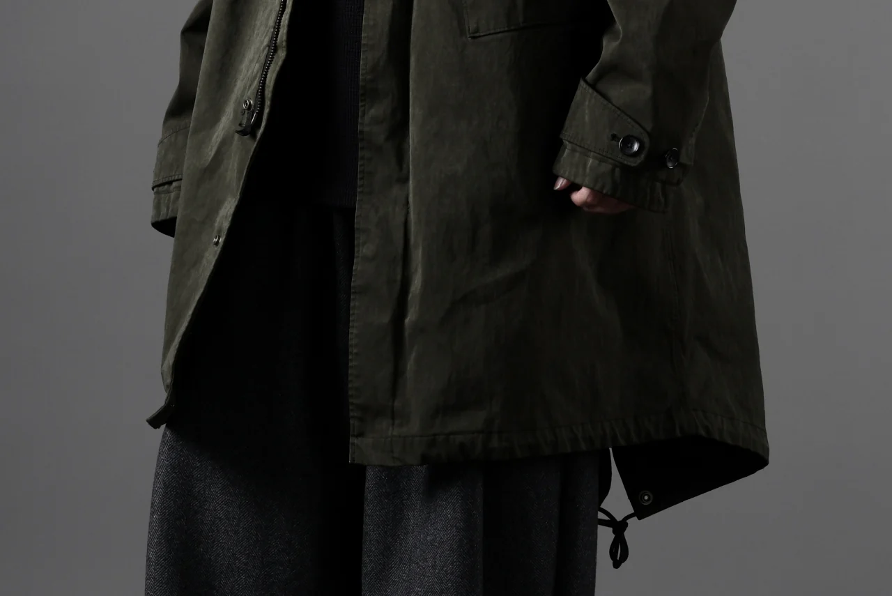 Ten c CYCLONE PARKA / GARMENT DYED OJJ (DARK GREEN) - Image 43