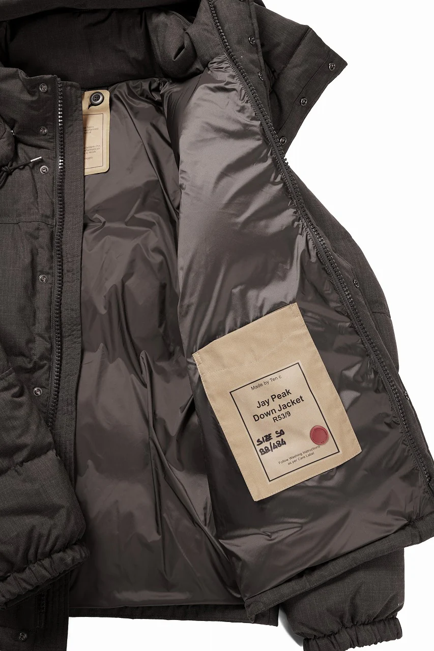 Ten c JAY PEAK DOWN JACKET (CAFE TURCO) - Image 13