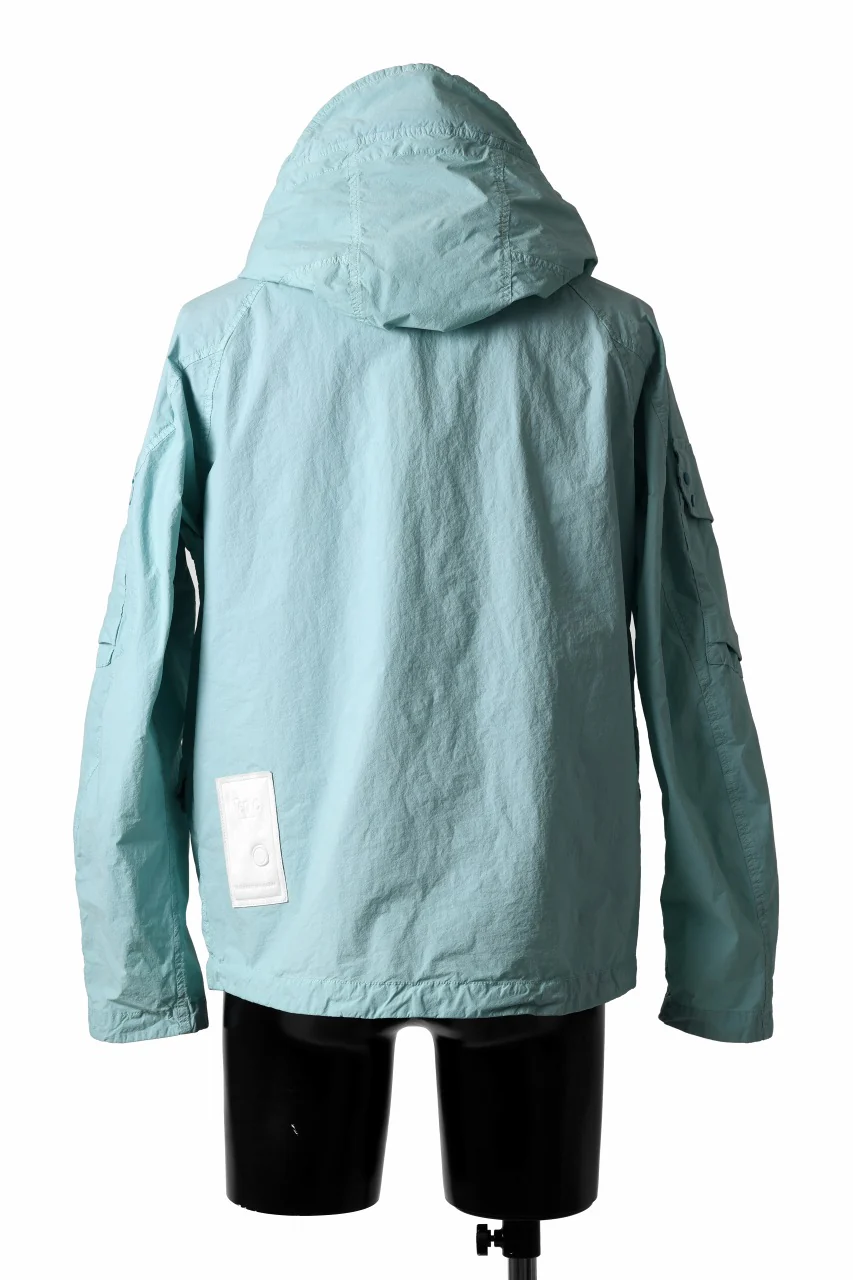 Ten c MID LAYER / GARMENT DYED LIGHT NYLON TACTEL (LIGHT BLUE) - Image 7