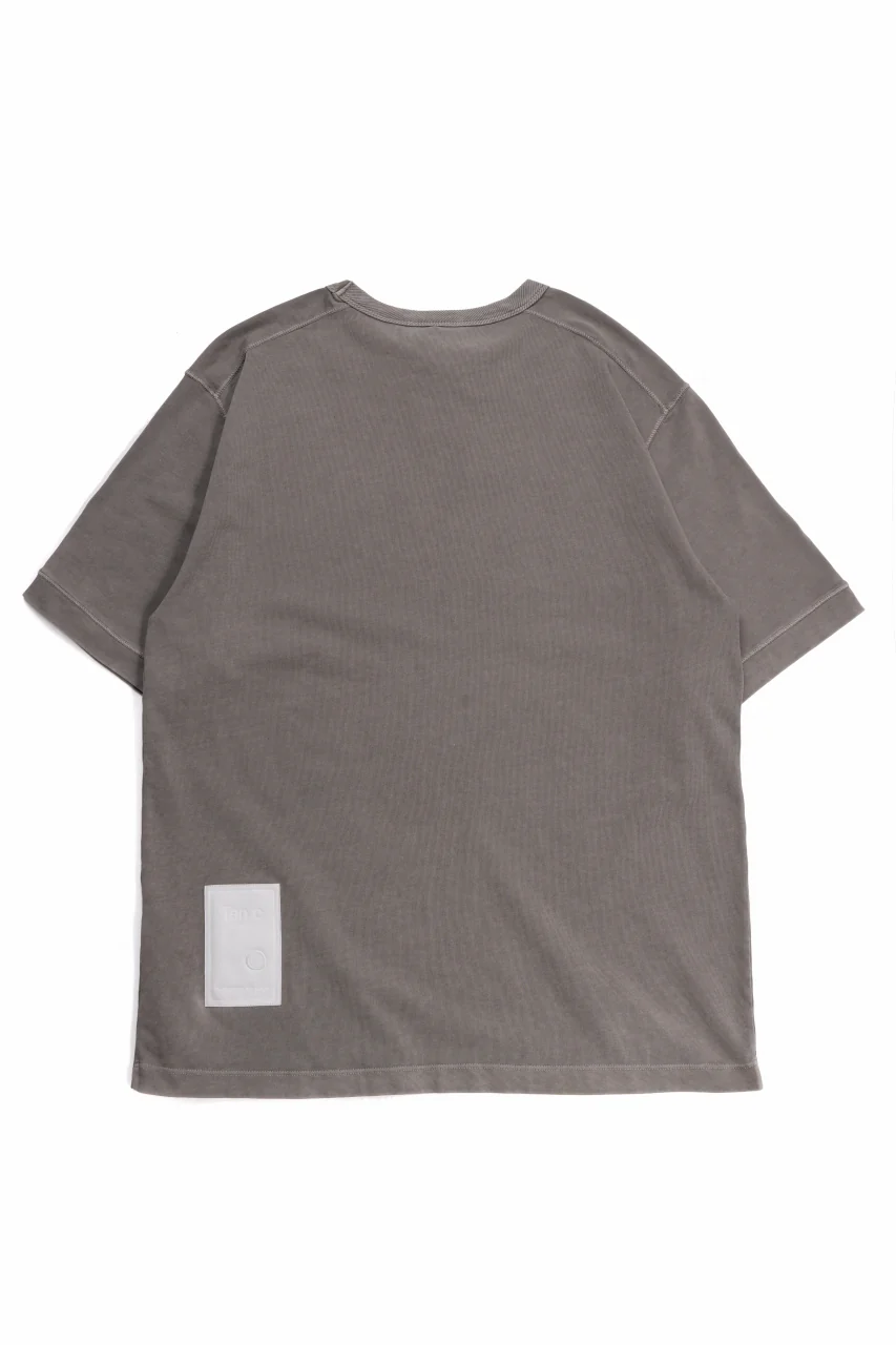 Ten c MINERAL DYED T-SHIRT COTTON JERSEY (GRAY) - Image 3