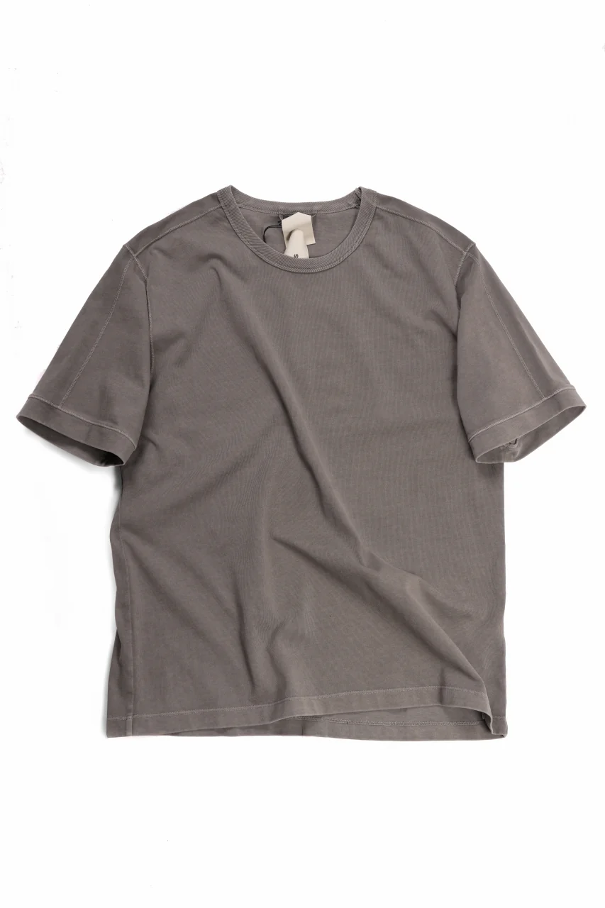 Ten c MINERAL DYED T-SHIRT COTTON JERSEY (GRAY) - Image 4