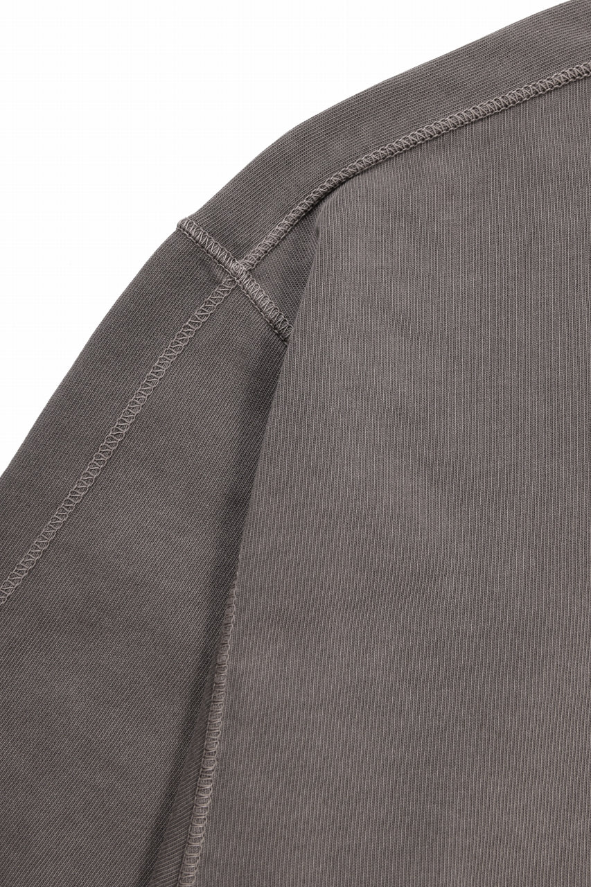 Ten c MINERAL DYED T-SHIRT COTTON JERSEY (GRAY) - Image 8