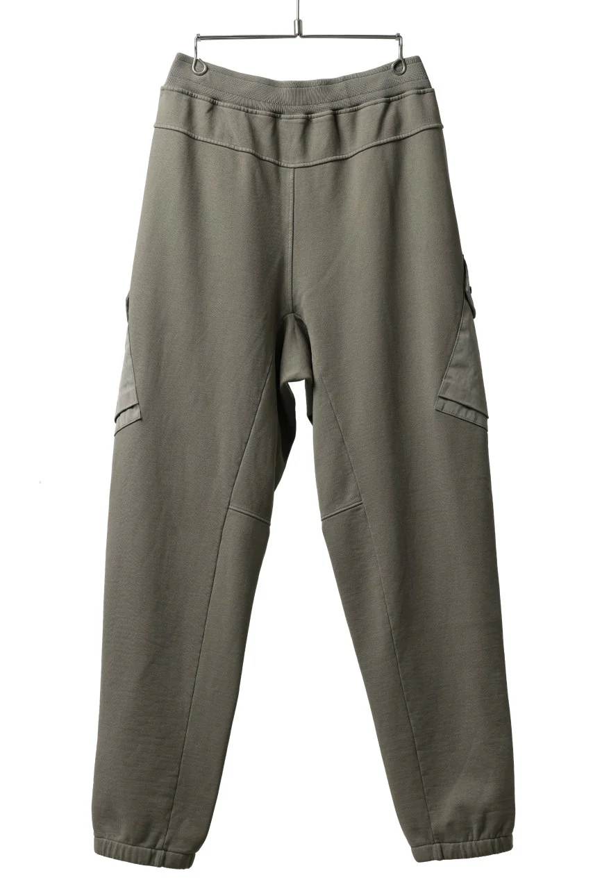 Ten c MULTI POCKET SNAP SWEAT PANTS / GARMENT DYED (ASH GRAY) - Image 19