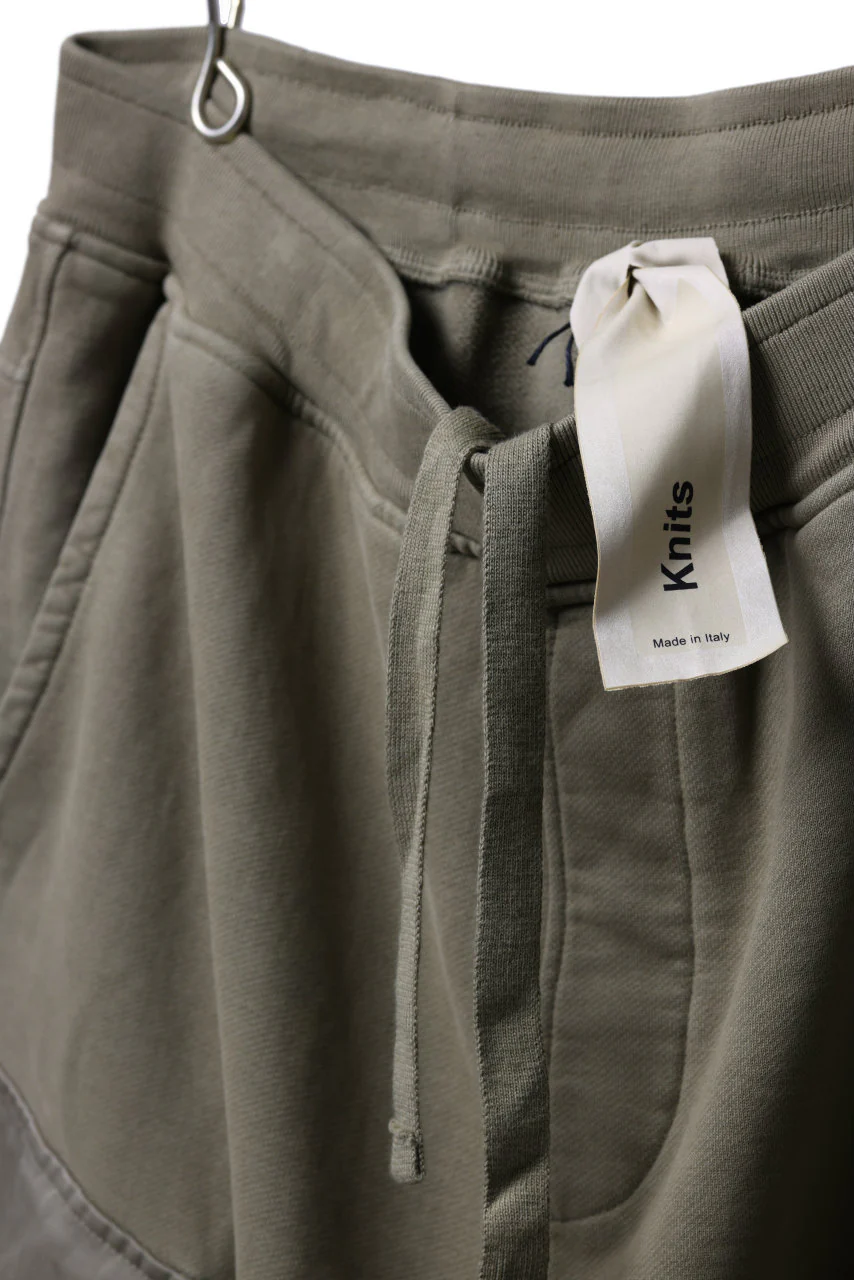 Ten c MULTI POCKET SNAP SWEAT PANTS / GARMENT DYED (ASH GRAY) - Image 25
