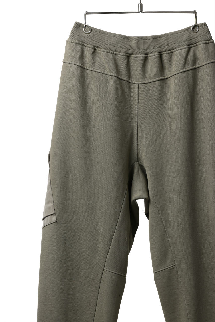 Ten c MULTI POCKET SNAP SWEAT PANTS / GARMENT DYED (ASH GRAY) - Image 28