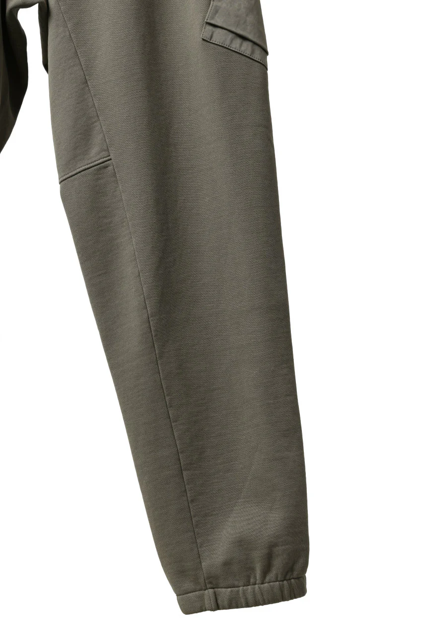 Ten c MULTI POCKET SNAP SWEAT PANTS / GARMENT DYED (ASH GRAY) - Image 31