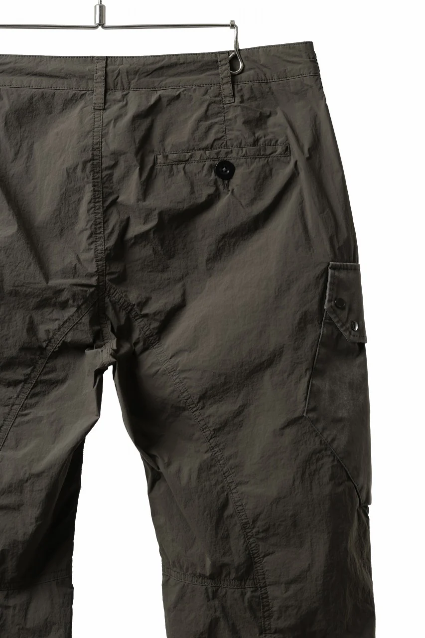 Ten c NYLON CARGO TROUSERS / GARMENT DYED (DARK OLIVE) - Image 13