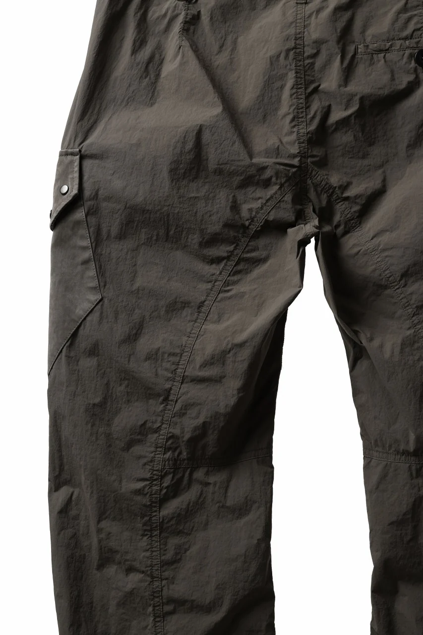 Ten c NYLON CARGO TROUSERS / GARMENT DYED (DARK OLIVE) - Image 14
