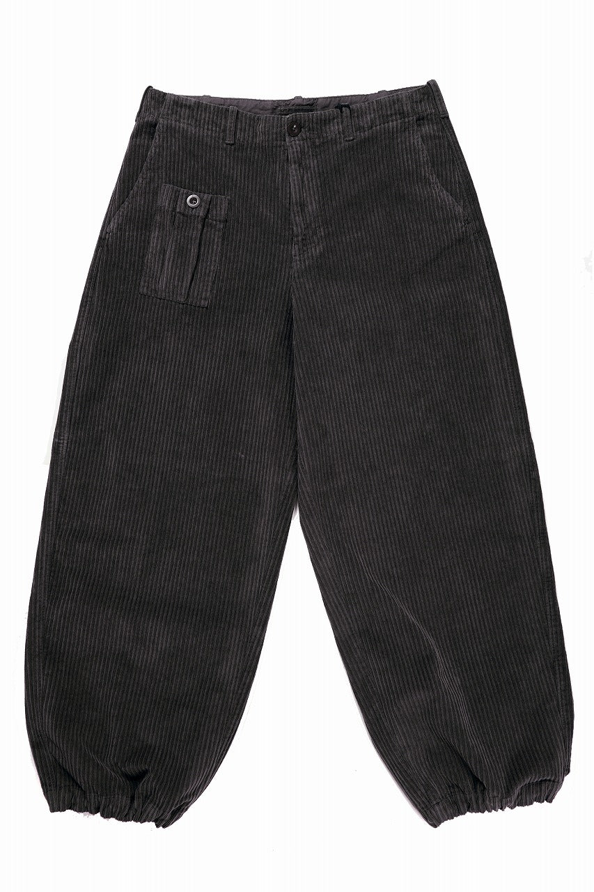 Ten c PANTALONE CARGO / GARMENT DYED CORDUROY STRETCH (CAFE TURCO) - Image 3