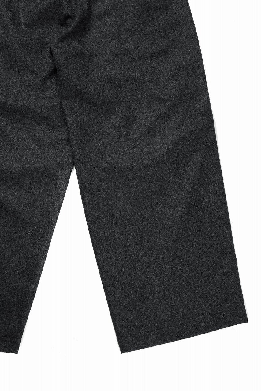 Ten c PANTALONE CARGO - TASCONATO / MILITARY WOOL FLANNEL (VEDVA NERA) - Image 9