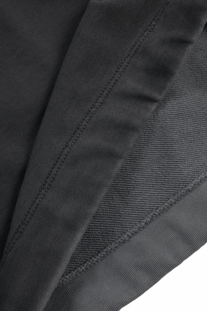 Ten c PULLOVER HOODY / AIR BRUSHED DIAGONAL FLEECE (BLACK) - Image 14