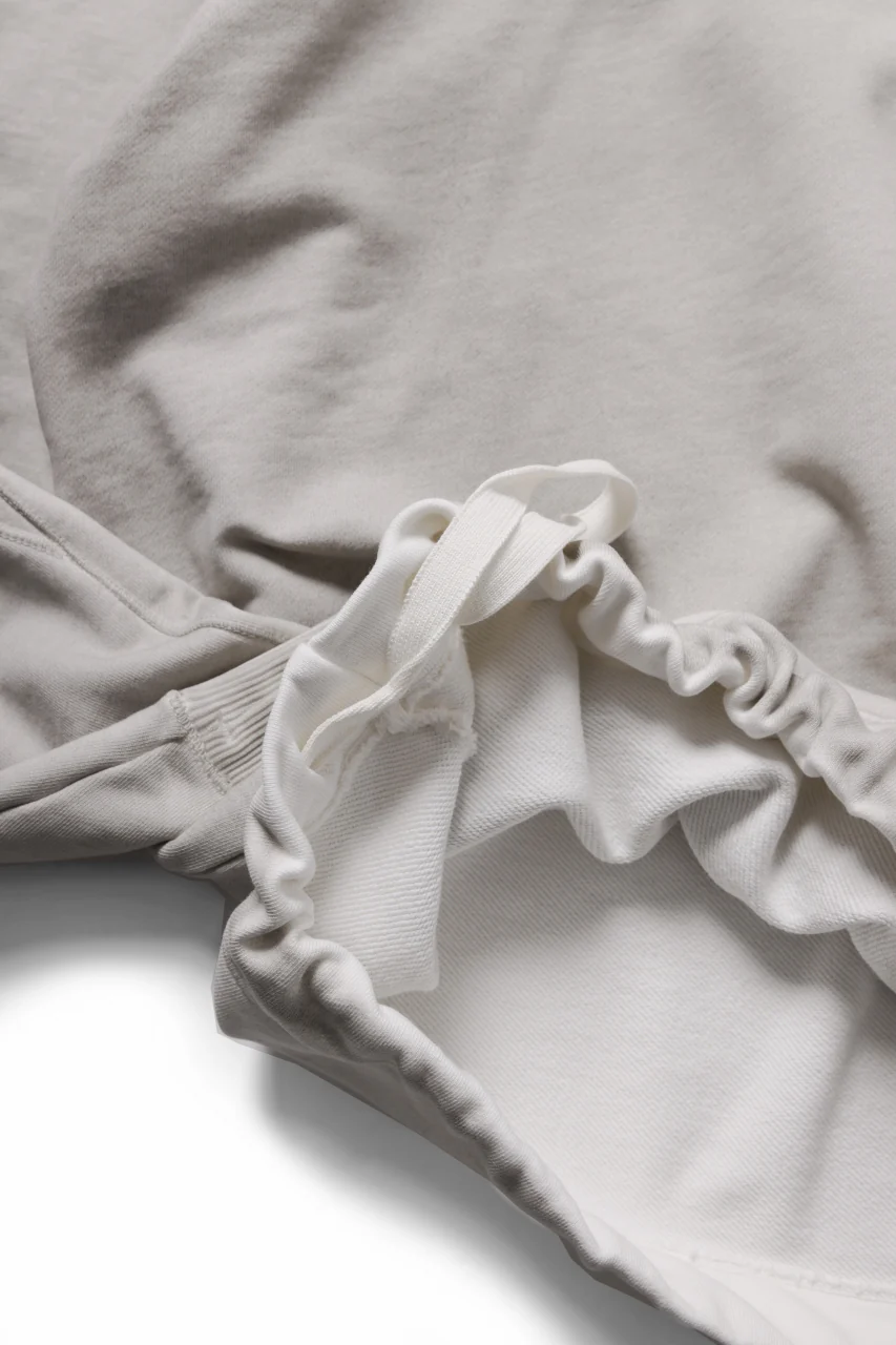 Ten c PULLOVER HOODY / AIR BRUSHED DIAGONAL FLEECE (STONE) - Image 17