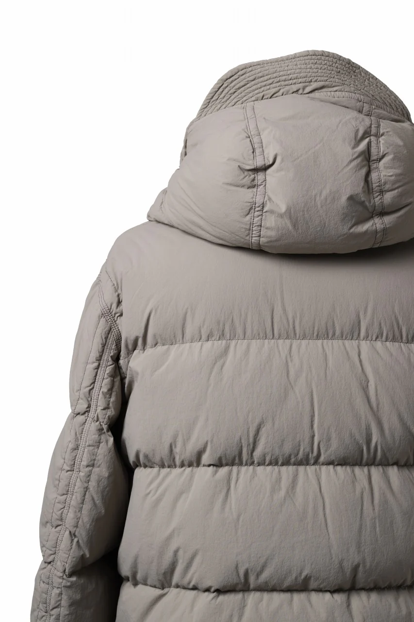 Ten c SURVIVAL DOWN JACKET / GARMENT DYED (ASH GRAY) - Image 28