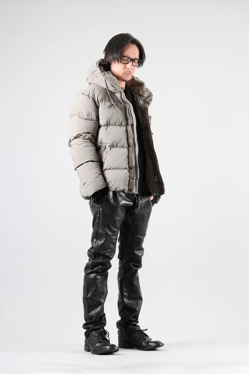 Ten c SURVIVAL DOWN JACKET / GARMENT DYED (ASH GRAY) - Image 57