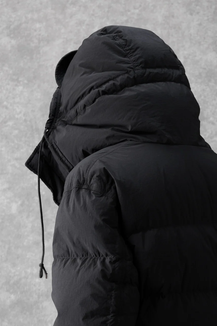 Ten c SURVIVAL DOWN JACKET / GARMENT DYED (BLACK) - Image 40