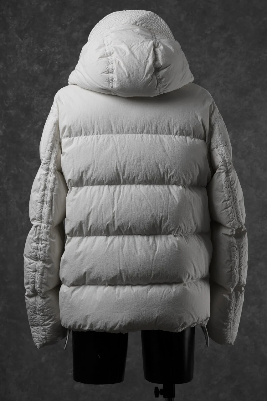 Ten c SURVIVAL DOWN JACKET / GARMENT DYED (WHITE) - Image 19