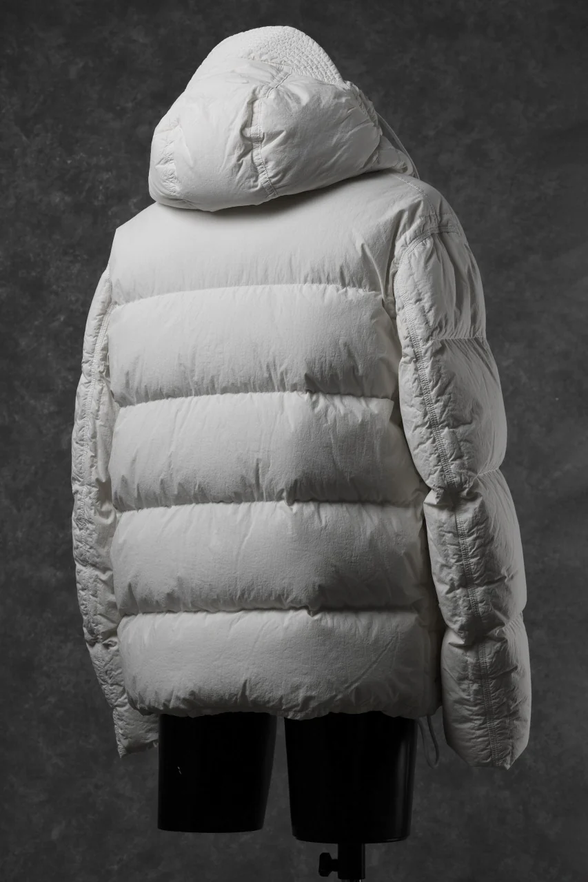 Ten c SURVIVAL DOWN JACKET / GARMENT DYED (WHITE) - Image 20