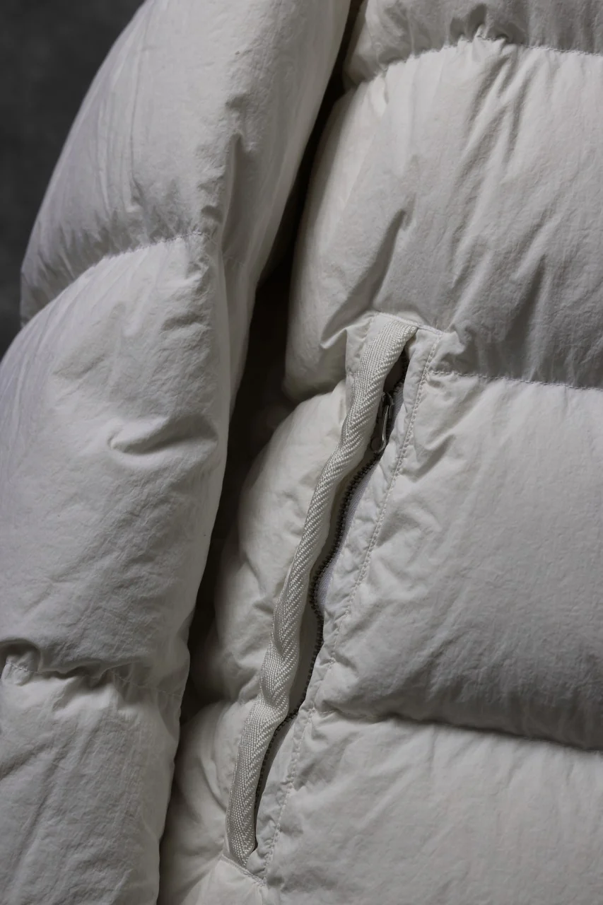 Ten c SURVIVAL DOWN JACKET / GARMENT DYED (WHITE) - Image 27
