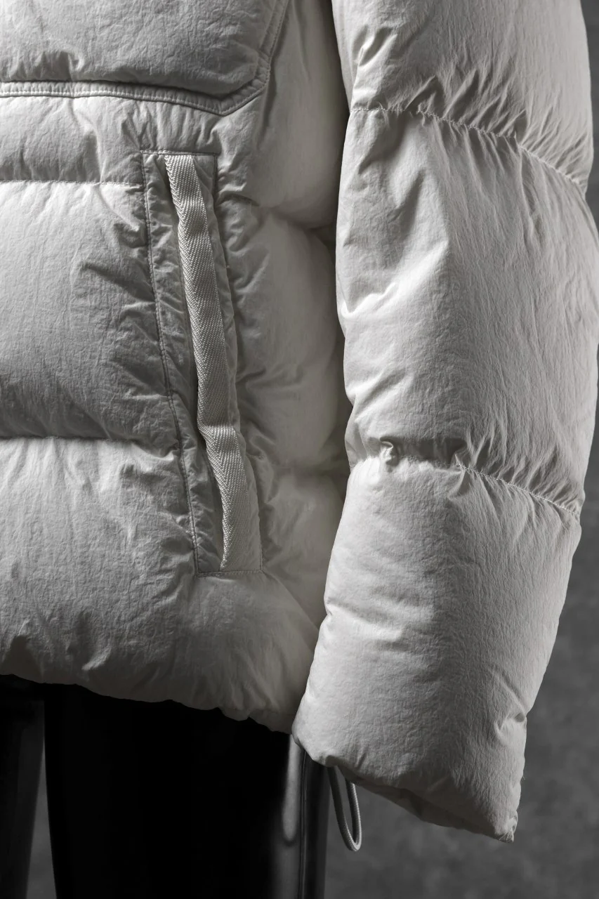 Ten c SURVIVAL DOWN JACKET / GARMENT DYED (WHITE) - Image 29