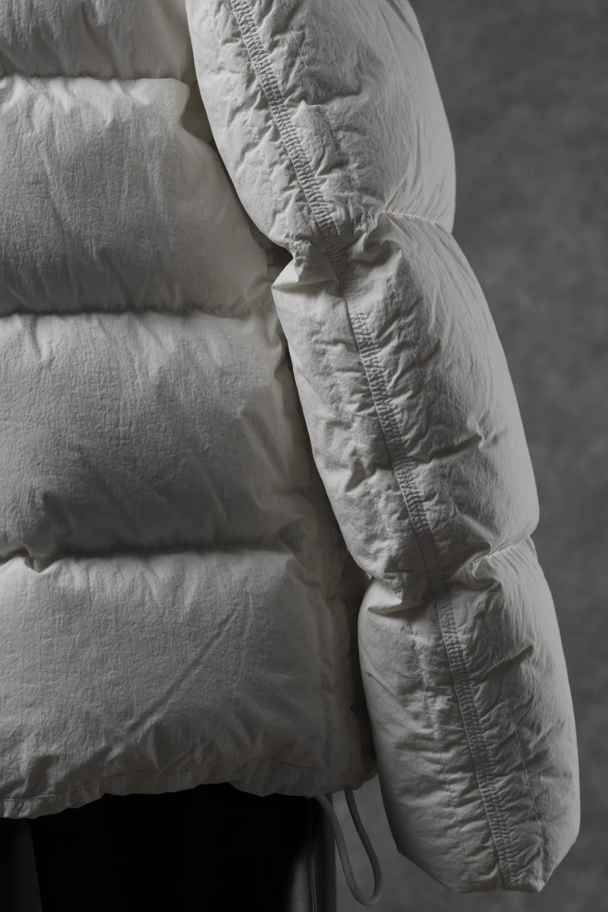 Ten c SURVIVAL DOWN JACKET / GARMENT DYED (WHITE) - Image 32